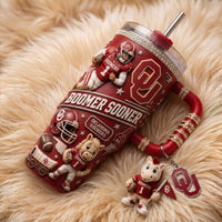 Handle Tumbler With Plush Charm ALK YPT OKSO 1108261